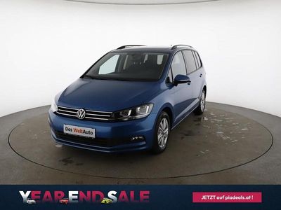 Dunkelblau metallic Gebraucht 2022 VW Touran Van / Kleinbus | € 30.950
