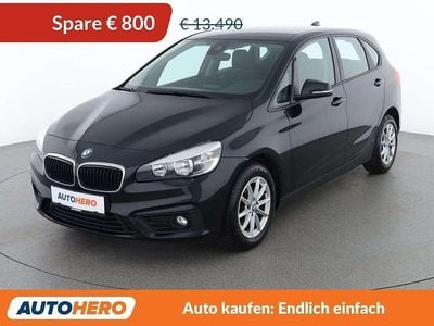 Gebraucht BMW 216 Active Tourer Advantage 116 PS (85 kW) 2017 Schwarz Van / Kleinbus