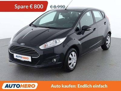 Gebraucht Ford Fiesta Trend 60 PS (44 kW) 2015 Schwarz Kleinwagen