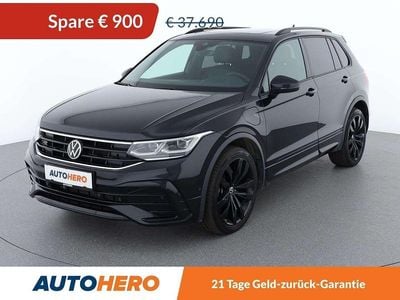 Schwarz Gebraucht 2021 VW Tiguan R-line SUV | € 36.790