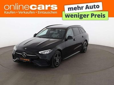Gebraucht Mercedes C180 AMG line 170 PS (125 kW) 2023 Schwarz Kombi