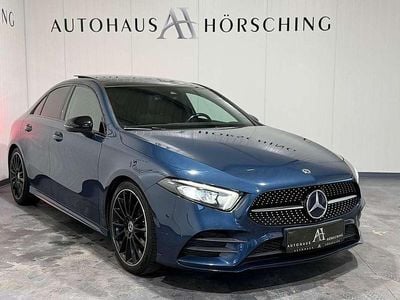 Blau Gebraucht 2019 Mercedes A180 AMG Limousine | € 23.499 (Teuer)