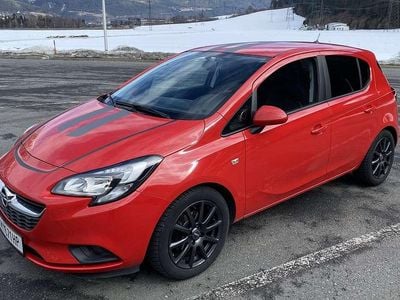 Gebraucht Opel Corsa Edition 69 PS (50 kW) 2016 Rot Kleinwagen