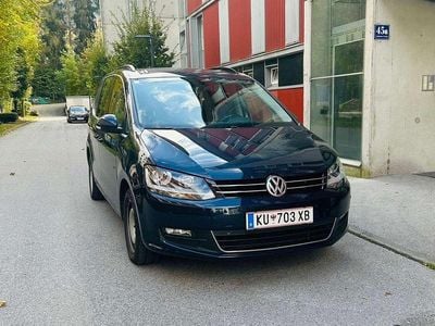 Gebraucht VW Sharan Trendline 150 PS (110 kW) 2016 Blau Van / Kleinbus