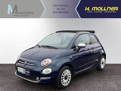Blau Gebraucht 2016 Fiat 500 Lounge Cabrio | € 8.990 (Fairer Preis)