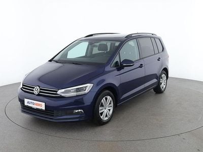 Gebraucht VW Touran Comfortline 116 PS (85 kW) 2018 Blau Van / Kleinbus
