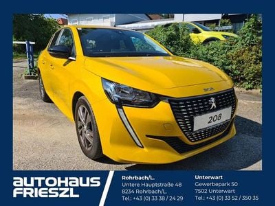 Gelb Gebraucht 2022 Peugeot 208 Active Kleinwagen | € 17.890 (Etwas zu teuer)
