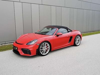 Rot Gebraucht 2021 Porsche Boxster Spyder Cabrio | € 119.900