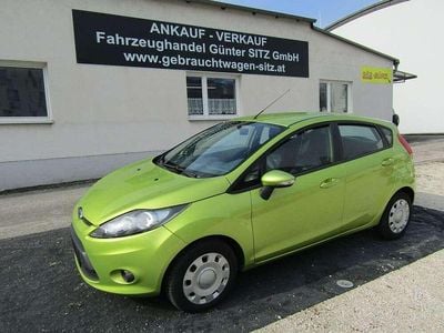 Gebraucht Ford Fiesta Trend 60 PS (44 kW) 2010 Grün Kleinwagen