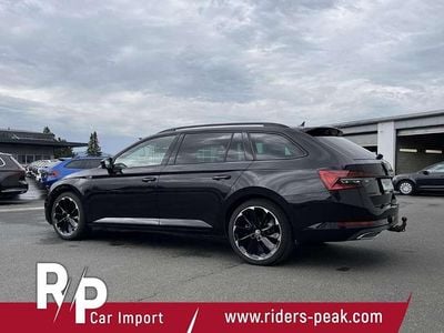 Schwarz Gebraucht 2021 Skoda Superb SportLine Kombi | € 31.990
