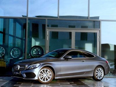 Silber Gebraucht 2016 Mercedes C300 AMG line Coupé | € 23.390 (Guter Preis)