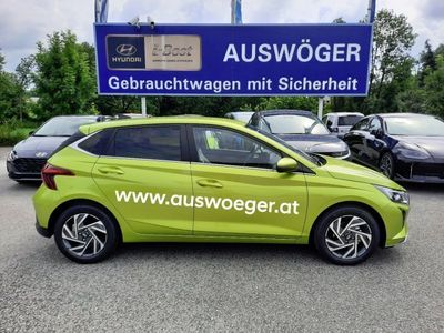 Gebraucht Hyundai i20 GO! 79 PS (58 kW) 2023 Lucid lime metallic Kleinwagen