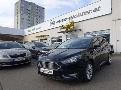 Schwarz Gebraucht 2018 Ford Focus Titanium Kombi | € 9.999 (Etwas zu teuer)