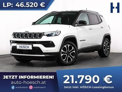 Weiß Gebraucht 2021 Jeep Compass Limited SUV | € 21.790 (Fairer Preis)