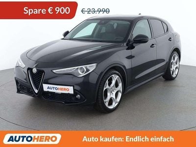 Gebraucht Alfa Romeo Stelvio Super 179 PS (131 kW) 2018 Schwarz SUV