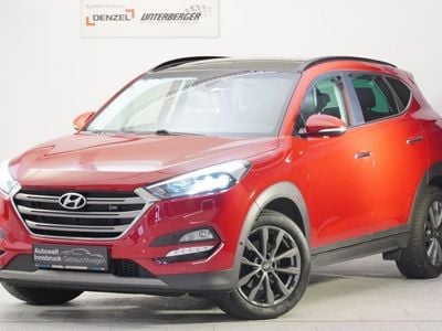 Gebraucht Hyundai Tucson 185 PS (136 kW) 2017 Rot fiery red  metallic SUV