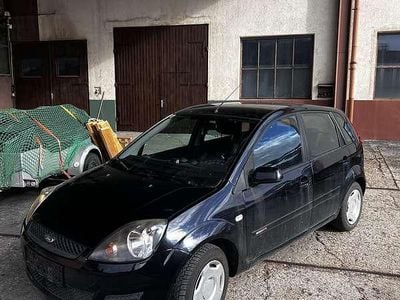Gebraucht Ford Fiesta 75 PS (55 kW) 2008 Schwarz Limousine