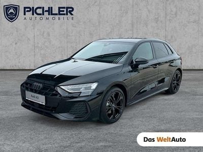 Schwarz metallicperleffektno Gebraucht 2024 Audi A3 S-Line Limousine | € 47.990