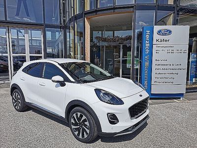 Frost weiß Gebraucht 2023 Ford Puma Titanium Coupé | € 26.590 (Etwas zu teuer)