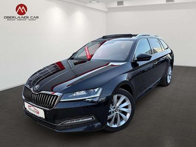 Gebraucht Skoda Superb Style 150 PS (110 kW) 2021 Schwarz Kombi