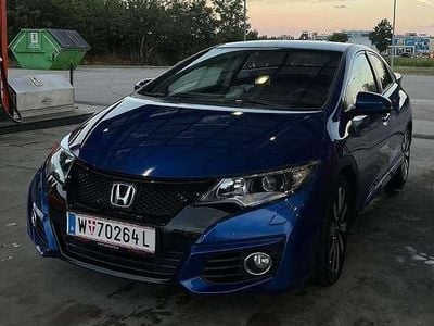 Gebraucht Honda Civic Elegance 120 PS (88 kW) 2017 Blau Limousine