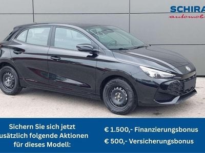 Neu MG MG3 116 PS (85 kW) 2025 Schwarz Kleinwagen