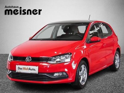 Gebraucht VW Polo LOUNGE 75 PS (55 kW) 2015 Mittelrot  normal