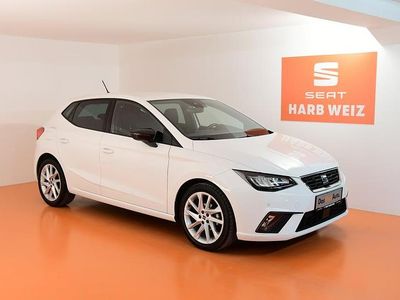 Weiss normal Gebraucht 2022 Seat Ibiza FR Limousine | € 16.990