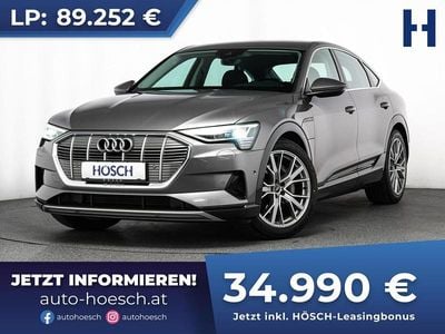 Grau Gebraucht 2023 Audi e-tron Advanced SUV | € 36.490 (Superpreis)
