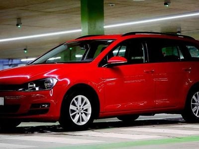 Gebraucht VW Golf VII 90 PS (66 kW) 2015 Rot Kombi