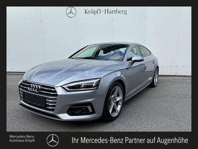 Gebraucht Audi A5 Sportback Sport 190 PS (139 kW) 2019 Silber Kleinwagen