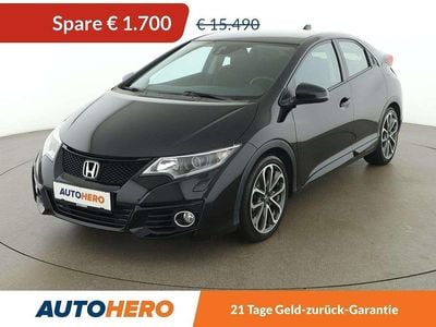 Schwarz Gebraucht 2016 Honda Civic Elegance Kleinwagen | € 13.790 (Fairer Preis)