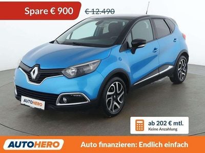 Gebraucht Renault Captur Dynamique 120 PS (88 kW) 2016 Blau SUV