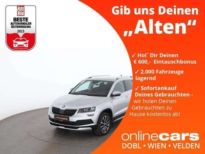 gebraucht Skoda Karoq 2.0 TDI Scout 4x4 AHK RADAR NAVI R-KAMERA