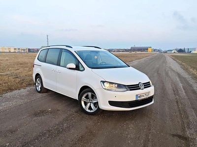 Gebraucht VW Sharan Trendline 116 PS (85 kW) 2013 Weiß Van / Kleinbus