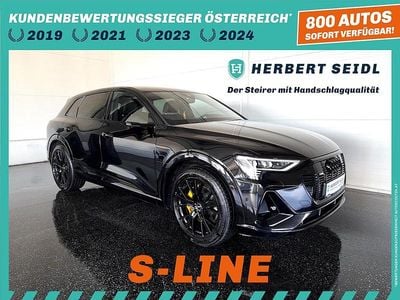 Schwarz Gebraucht 2022 Audi e-tron Black Edition SUV | € 46.880 (Fairer Preis)