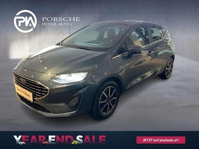 Mittelblau metallicperleffekt Gebraucht 2022 Ford Fiesta Titanium Limousine | € 14.890