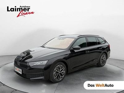 Schwarz metallicperleffektno Gebraucht 2025 Skoda Octavia SportLine Kombi | € 49.980