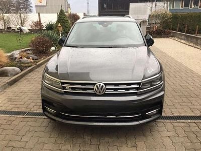 Grau Gebraucht 2017 VW Tiguan Highline SUV | € 19.900 (Superpreis)
