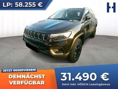 Schwarz Gebraucht 2024 Jeep Compass Trailhawk SUV | € 32.990 (Etwas zu teuer)