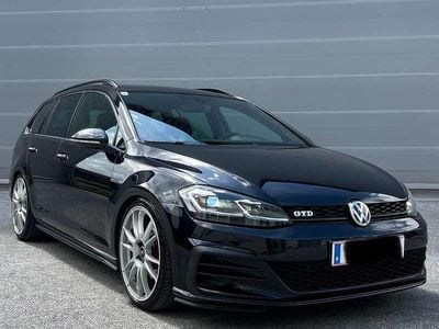 Gebraucht VW Golf VII GTD 184 PS (135 kW) 2017 Schwarz Kombi