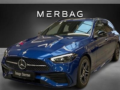 Spektralblau Gebraucht 2022 Mercedes C200 AMG line Kombi | € 41.990 (Teuer)
