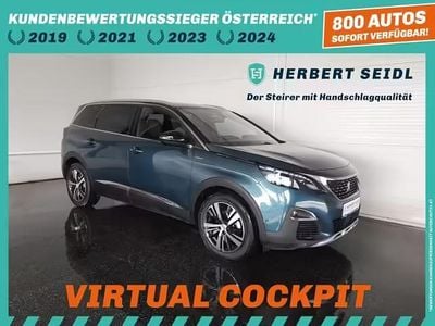 gebraucht Peugeot 5008 GT-LINE 1,5 BLUEHDI Aut 7 SITZE / VOLL LED / NAVI / VIRTUELL / KAMERA / TEILLEDER / E-KLAPPE / SHZG
