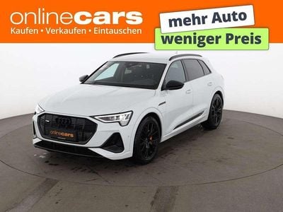 Gebraucht Audi e-tron S-Line 230 kW (313 PS) 2022 Weiß SUV