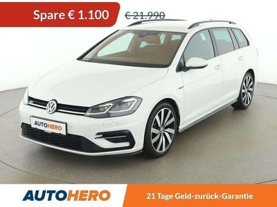 Weiß Gebraucht 2019 VW Golf VII Highline Kombi | € 20.890 (Etwas zu teuer)
