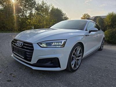 Gebraucht Audi A5 Sportback S-Line 190 PS (139 kW) 2019 Weiß Kleinwagen