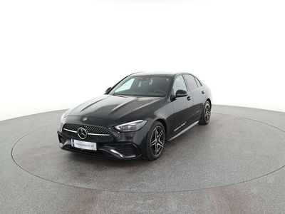 Schwarz Gebraucht 2025 Mercedes C220 AMG line Limousine | € 59.900