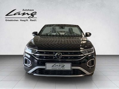 Schwarz metallic Neu 2025 VW T-Roc Cabriolet Style Cabrio | € 46.260 (Teuer)