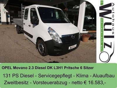 Gebraucht Opel Movano 131 PS (96 kW) 2019 Weiß Van / Kleinbus