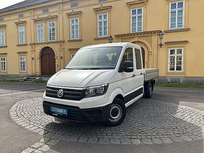 gebraucht VW Crafter 35 Doka-Pritsche LR L3 2,0-I-TDI AHK Fe...